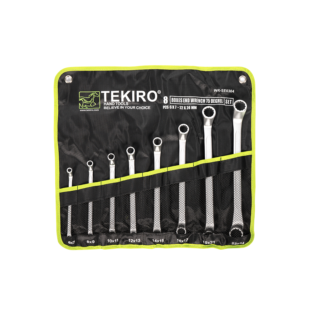TKR KUNCI RING SET 8 PCS 75 DEGREE Harga 671,900 rupiah*Gratis Ongkir