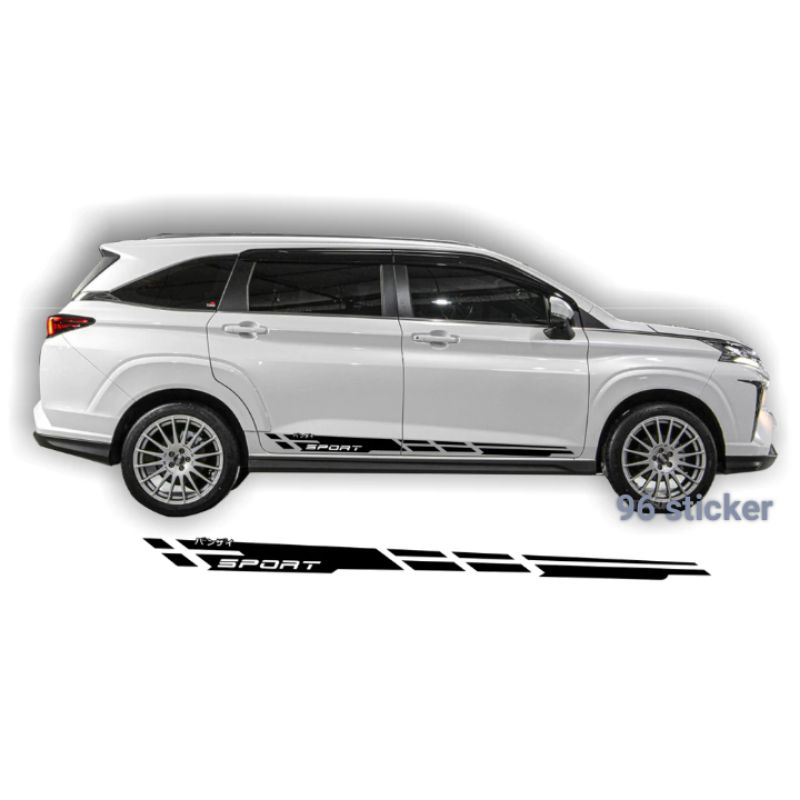 CUTTING STICKER MOBIL STIKER BODY SAMPING MOBIL TOYOTA AVANZA XENIA VELOZ XPANDER terbaru Giá 68,000 Đồng*Miễn phí vận chuyển