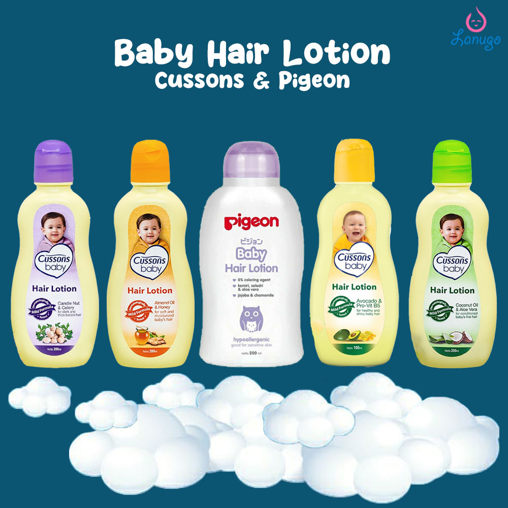 Pigeon Cussons Baby Hair Lotion Lotion Rambut Bayi 50ml 50ml