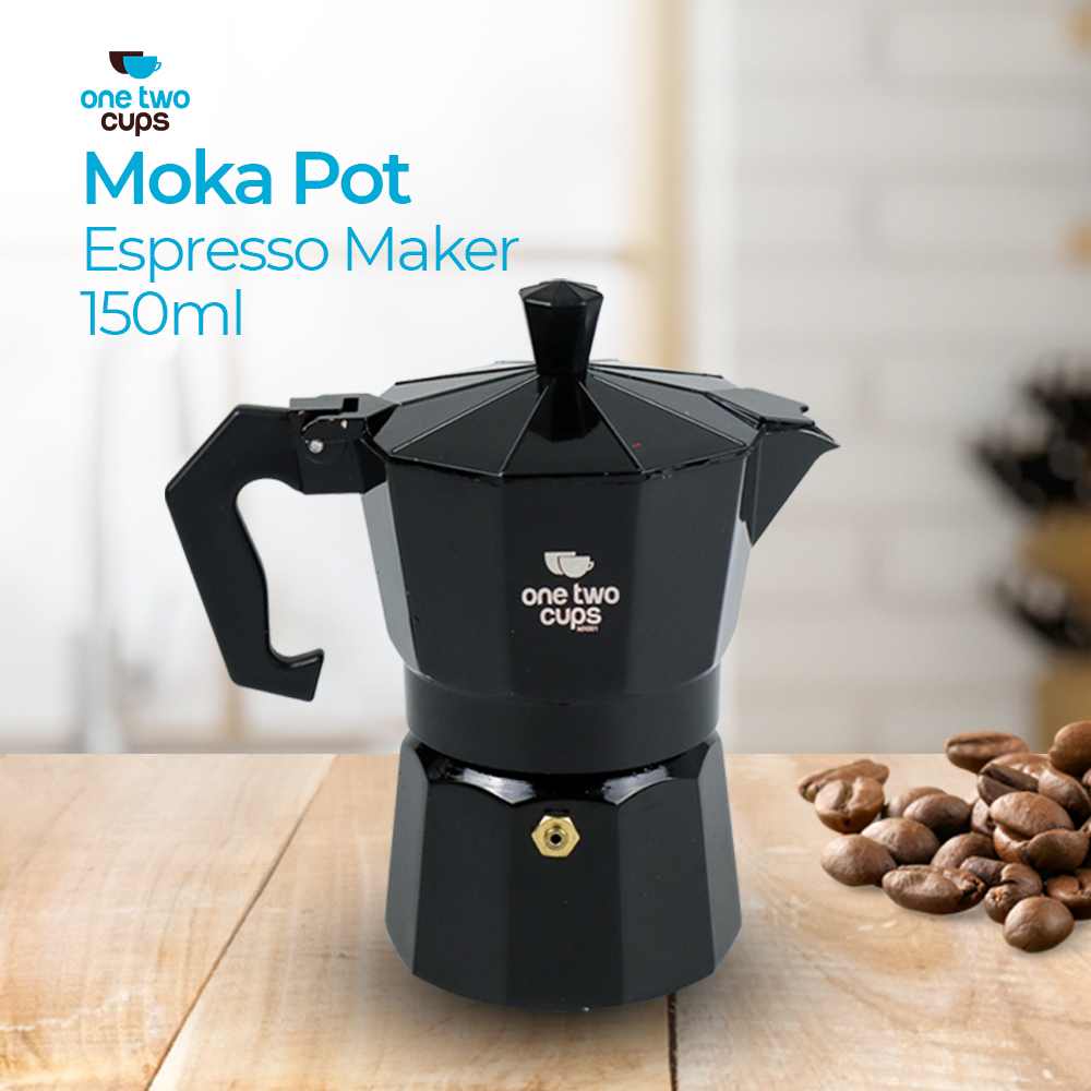 Can Moka Pot Coffee Maker 150ml 3 Cups Onetwocups Espresso Coffee Maker -Colors