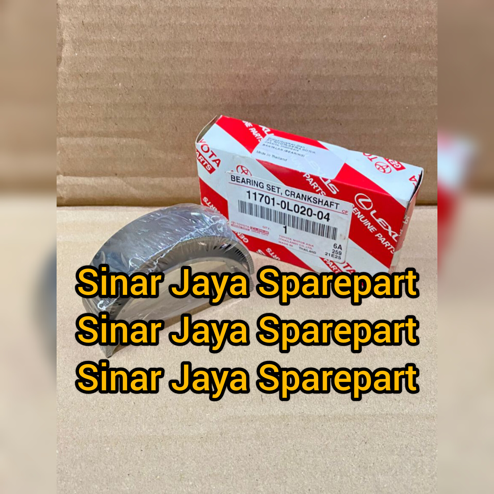 Metal Seated standard Hilux 3.0cc 2.5cc Fortuner 3.0cc 2.5cc Innova 2.5cc Land Cruiser Prado 3.0cc original 11701-0l020-02/11701-0l020-03 11701-0l020-04/11701-0l020-05/11701-0l020-06 Harga 475,000 rupiah*Gratis Ongkir