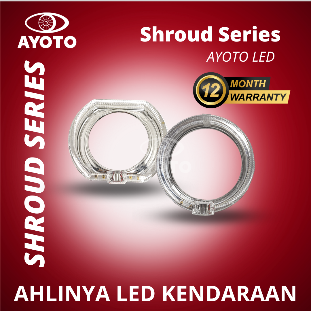AYOTO SHROUD ANGEL EYES KRISTAL RGB APLIKASI 255 MODE Harga 427,800 rupiah*Gratis Ongkir