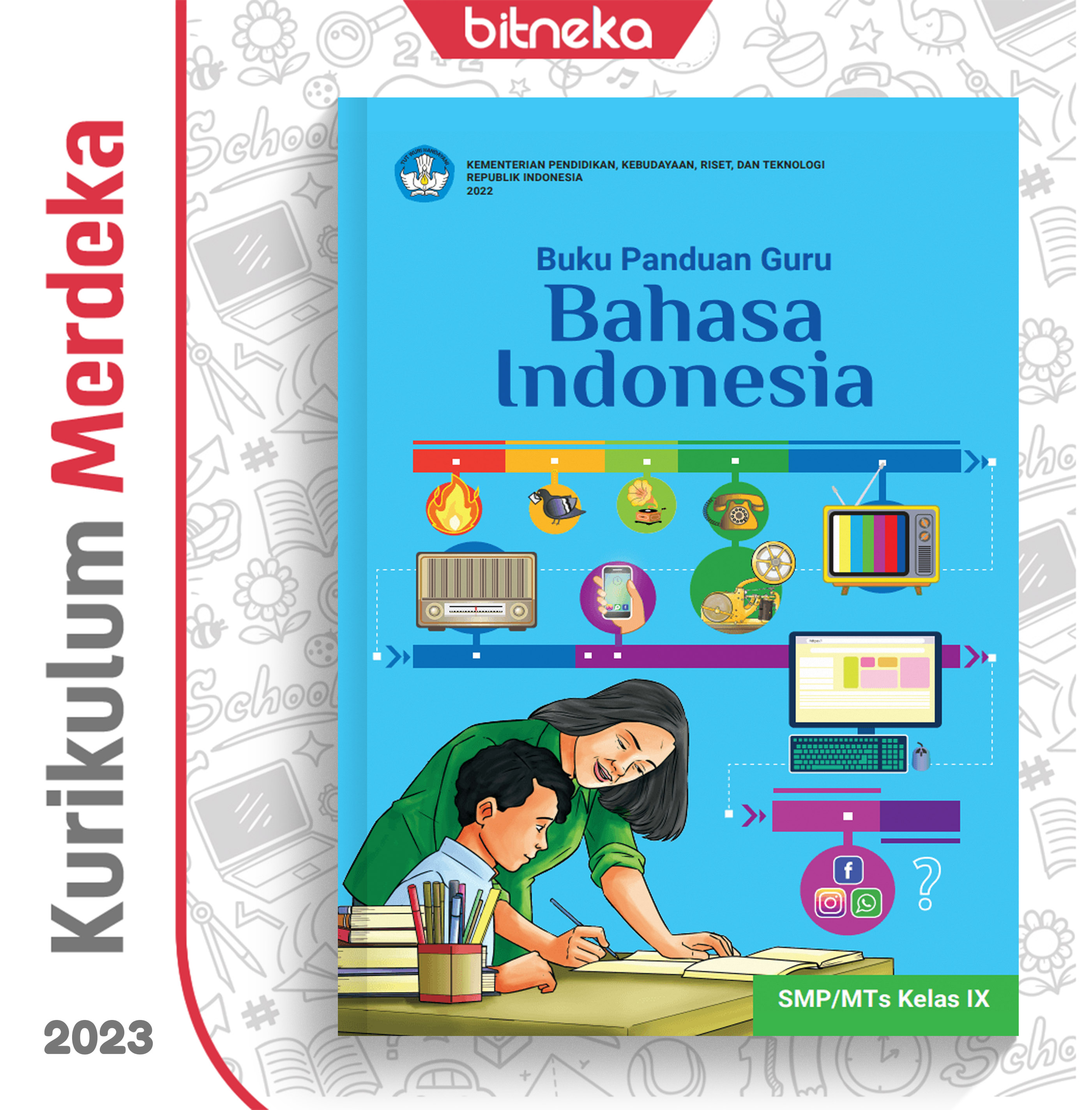 Buku Panduan Guru Bahasa Indonesia SMP/MTs Kelas 9 Kurikulum Merdeka Kurmer