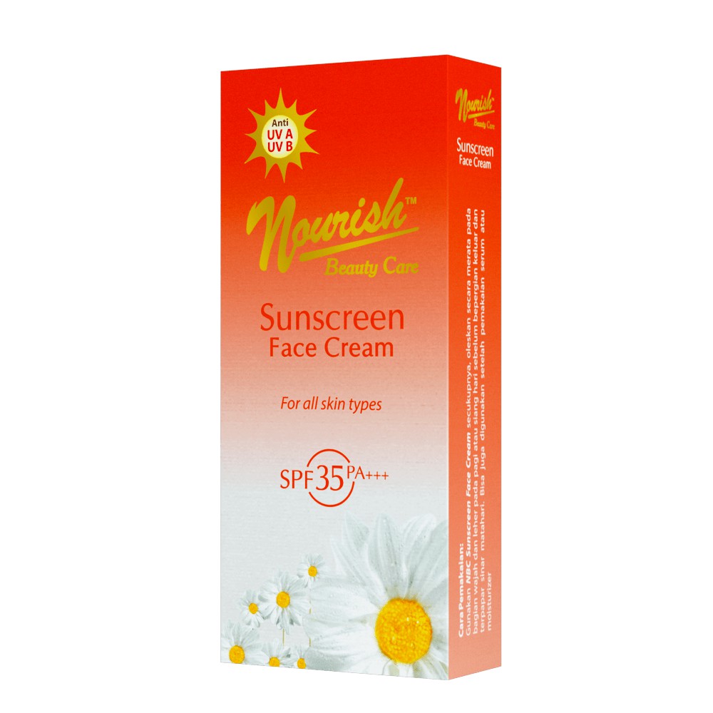 nourish skin sunscreen face cream