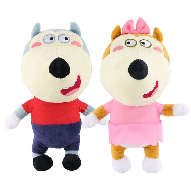 Boneka Wolfoo Boneka Lucy 25cm Cartoon Family Dolls 25cm BARU BANGET Boneka Kado Hadiah Ulang Tahun Bo…
