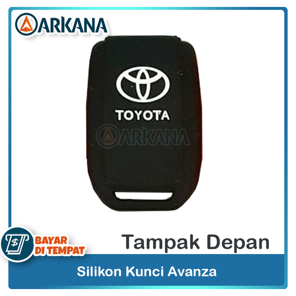 Arkana Silicon Kunci Toyota All New Avanza Veloz Silikon Sarung Remote Mobil Kondom Kunci Warna Random Harga 55,000 rupiah*Gratis Ongkir