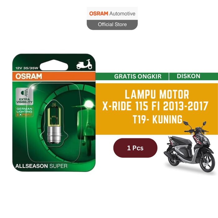 Osram Lampu Depan Motor Yamaha X Ride 115 Fi 2013 - 2017 62337ALS Harga 50,100 Ringgit*Penghantaran Percuma