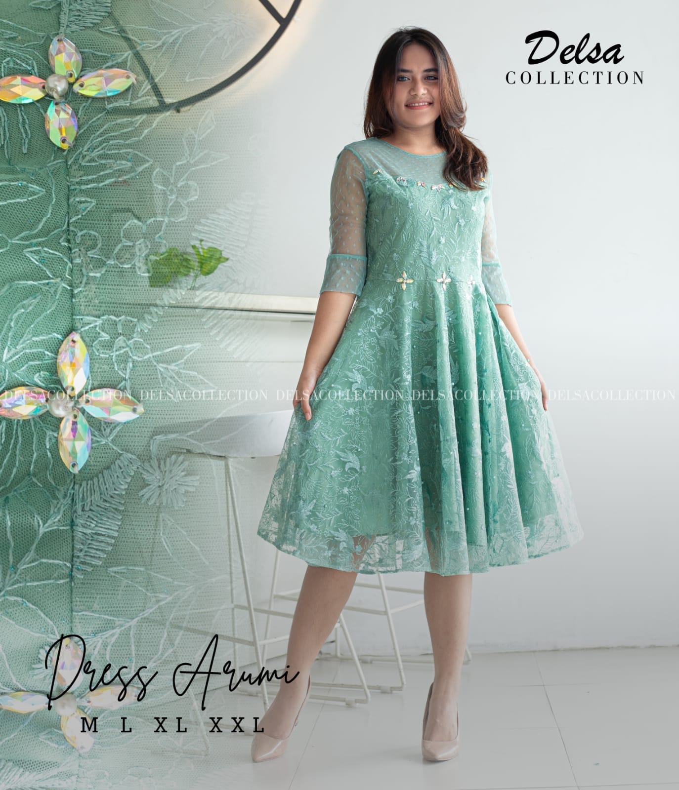 Beli Brokat Party Dress Online Harga Terbaik | Lazada Indonesia