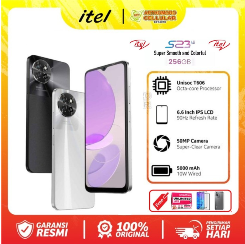 Itel S23 4G 8/256GB & 8/128GB Garansi Sein Toko - Sale Harga  1,300,000 Ringgit*Penghantaran Percuma