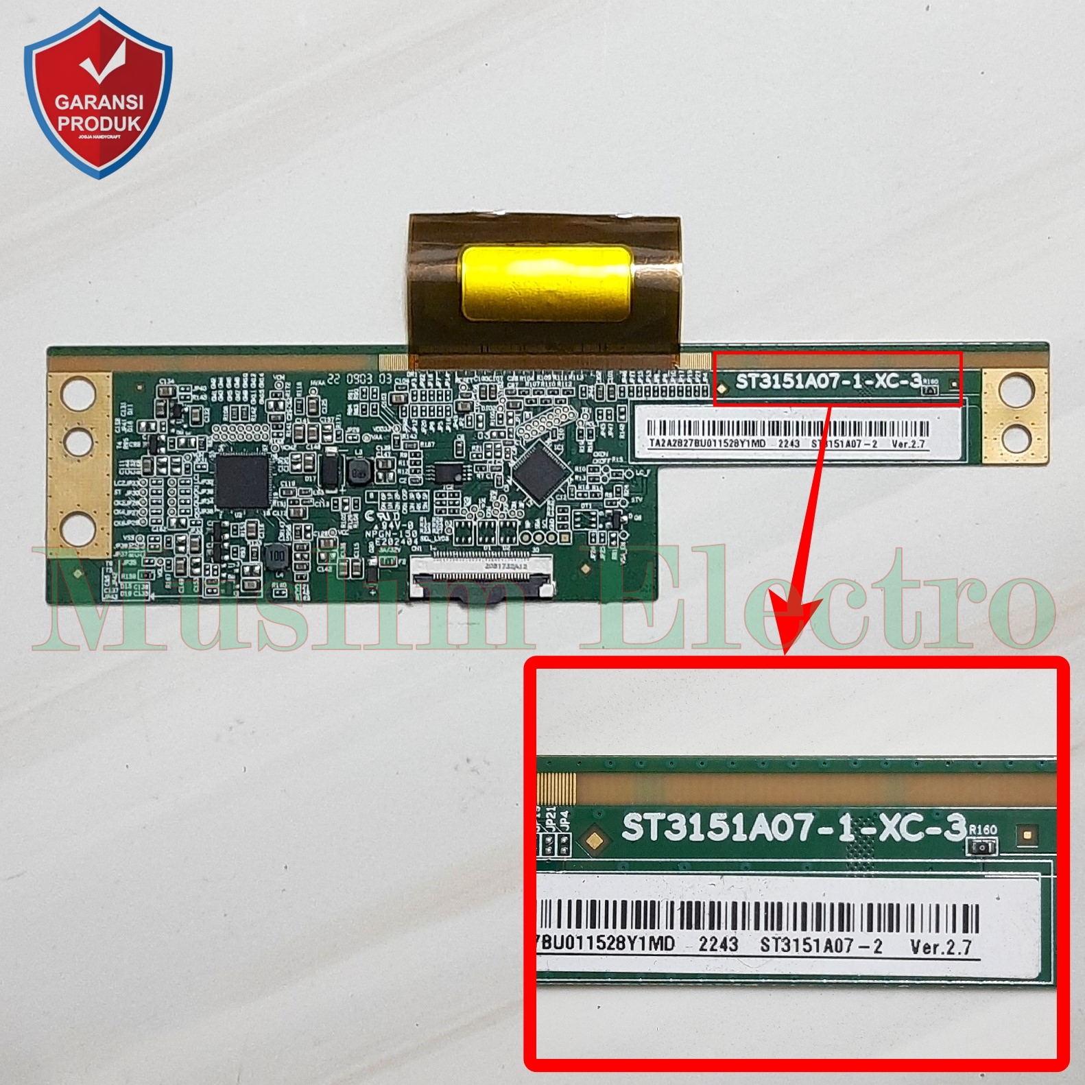 Tarjeta T-con Sanyo Fw32c10km V320bj8-q01 Rev.c1 | Meses sin interés