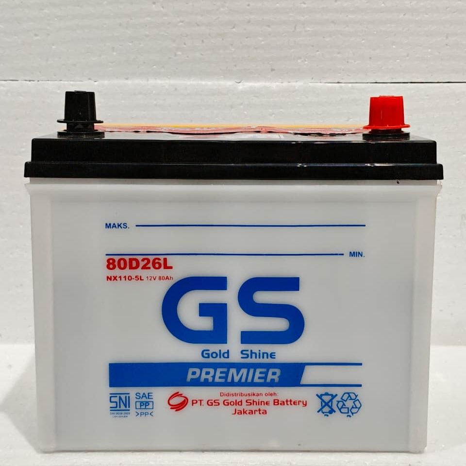 Kia Sedona Gasoline Gs Goldshine Nx110-5L Am 80Ah Battery Harga 1,500,000 rupiah*Gratis Ongkir