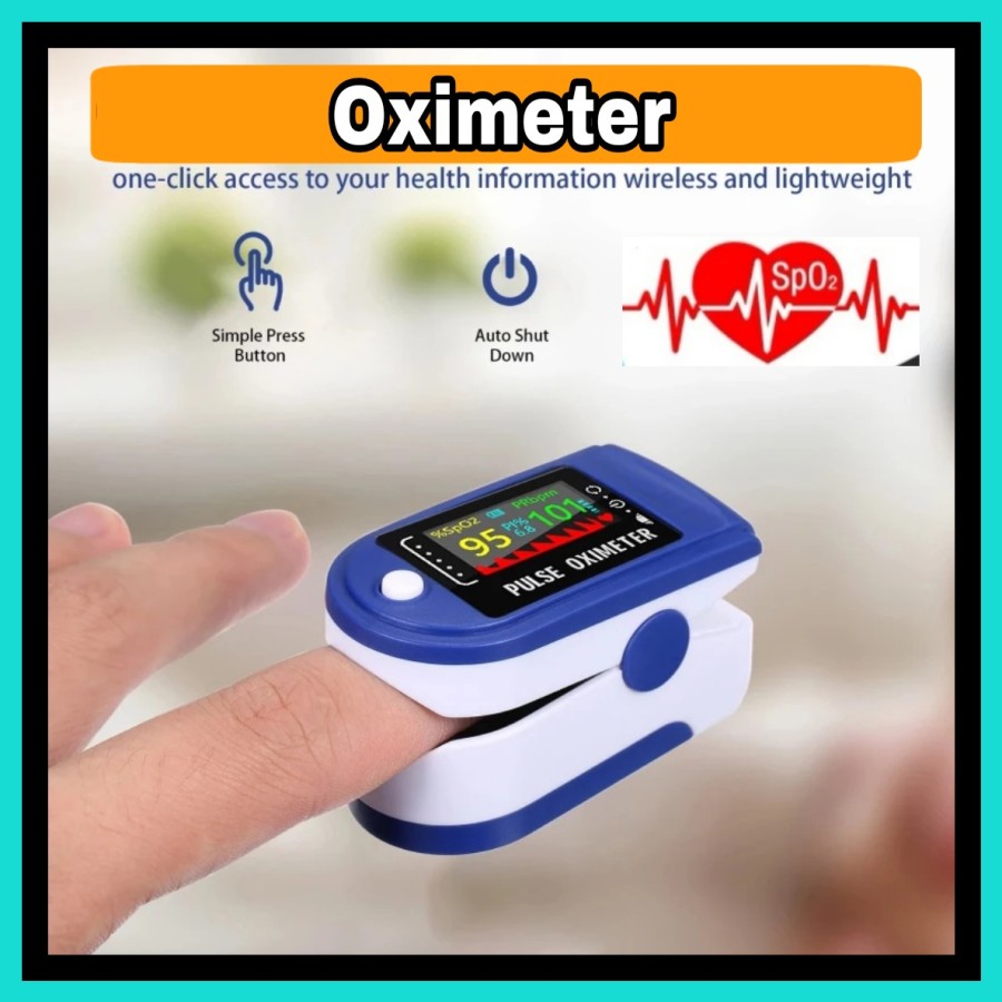 Oximeter Finger Tensi Darah Ukur Kadar Oxigen dalam darah JD01