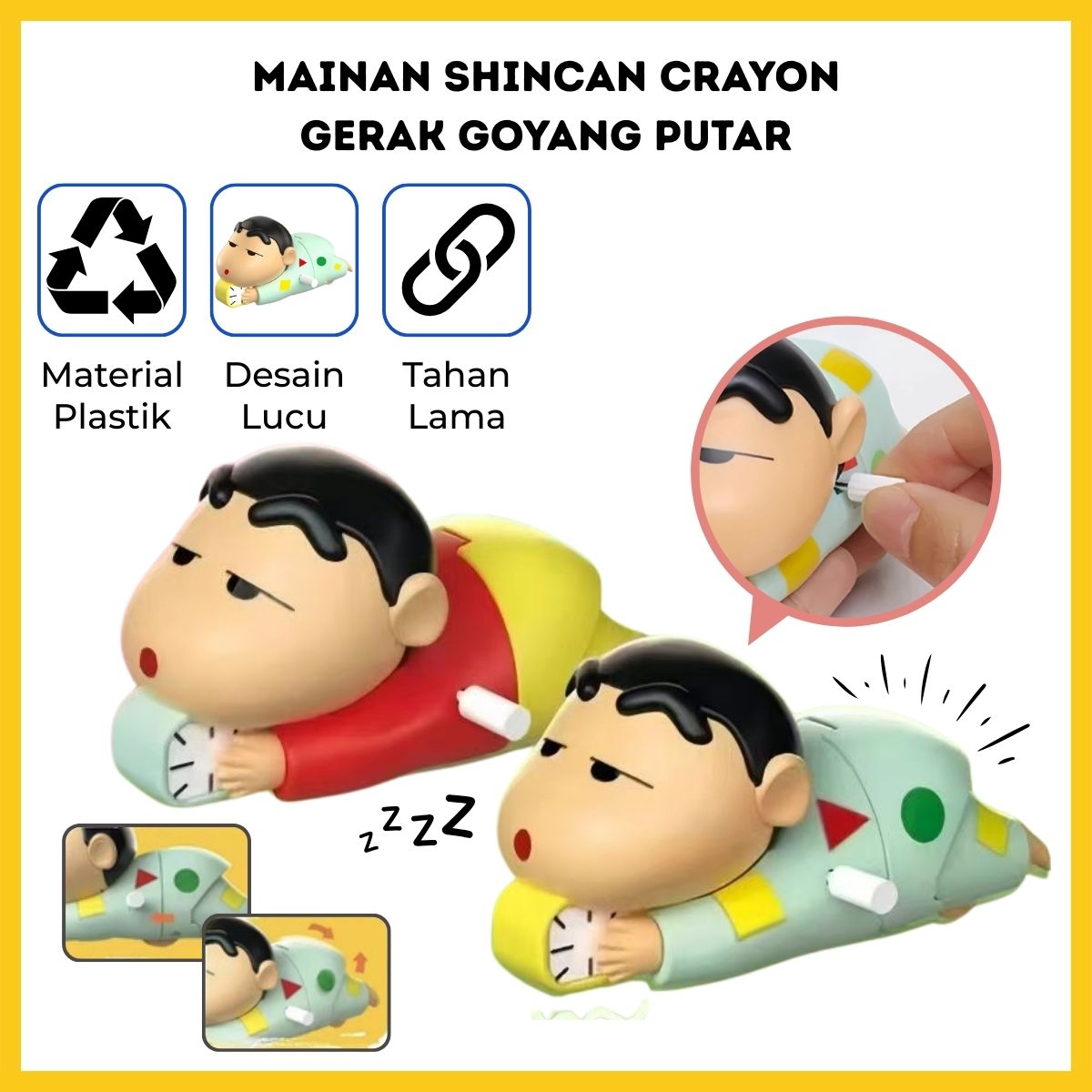Supporto Per Telefono Crayon Shin-Chan - Porta Cellulare Anime Kawaii Da Scrivania, Decorazione Cartone Animato