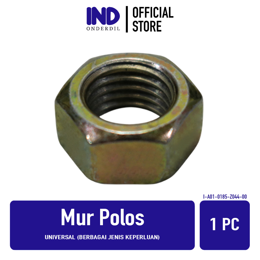 Plain Nut M10 K14 Universal Various Types of Nut m 10 K Key 14 Gold Harga  2,000 Ringgit*Penghantaran Percuma