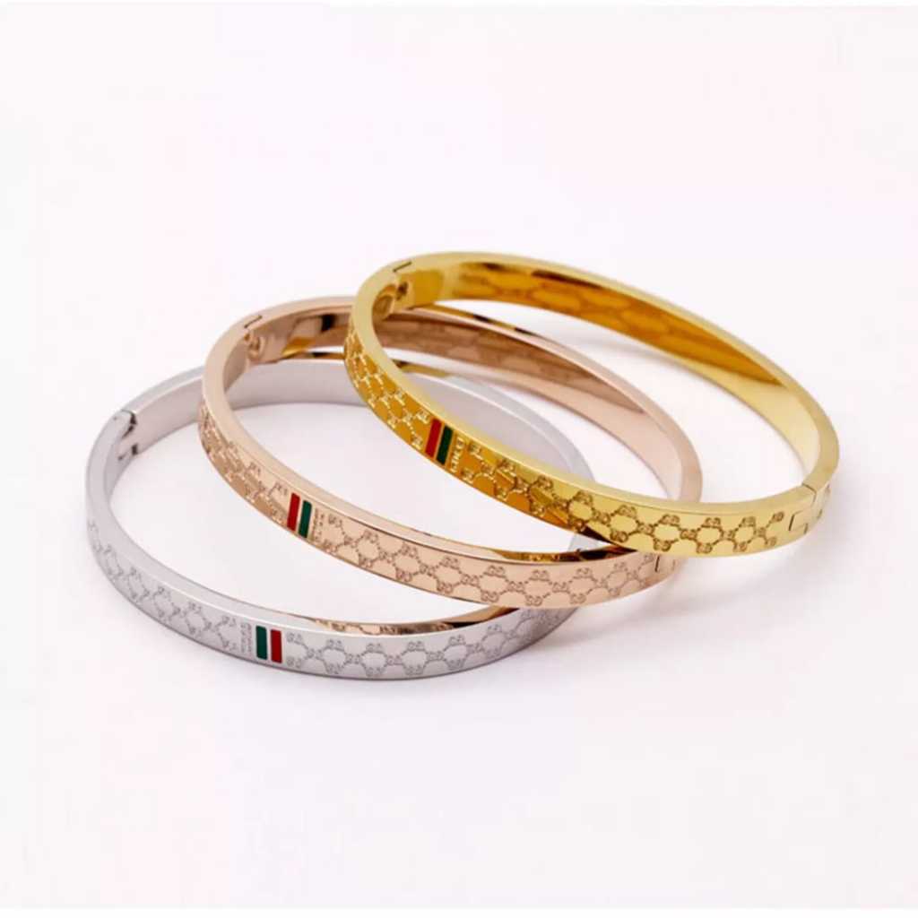 Gelang Cartier Gold Wanita Anti Karat, Tahan Lama, Kuning Emas