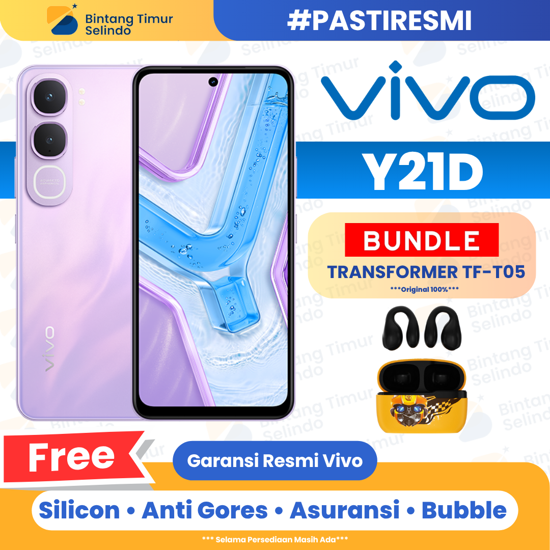 Vivo y21d 4/128GB 6/128GB 6/256GB & 8/128GB-1 year official warranty Harga  1,945,000 Ringgit*Penghantaran Percuma