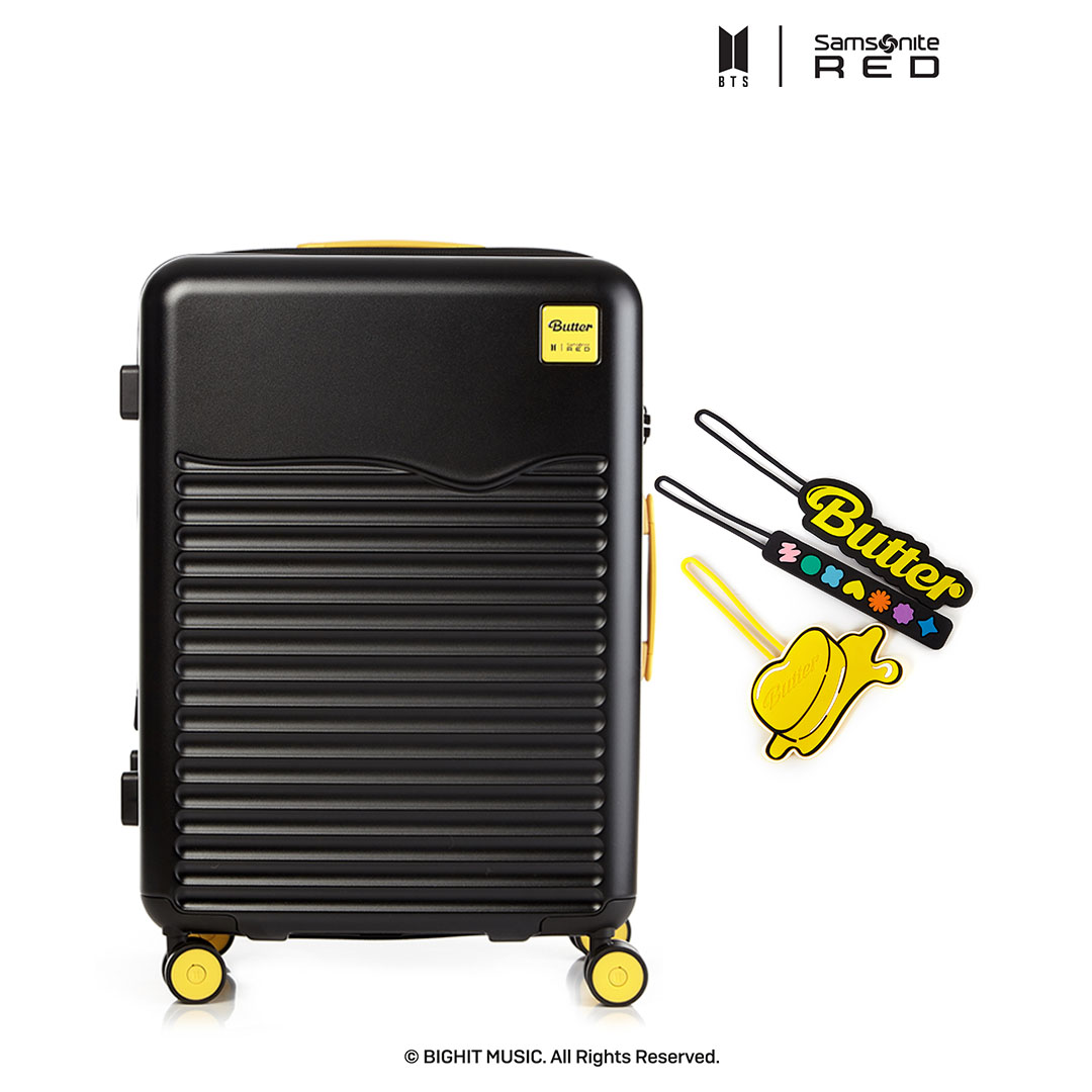 Lazada Indonesia - BTS Butter X SR SP 65/24 EXP BLACK and 3-IN-1 LUGGAGE TAG Bundle