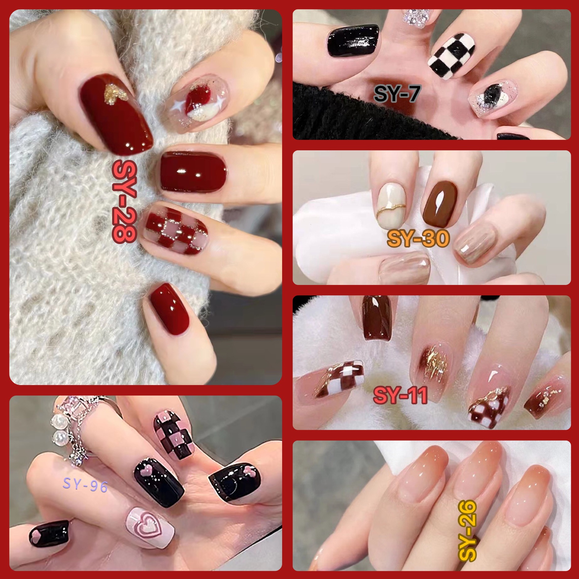 Elegant Minimalist Kuku Nail Set