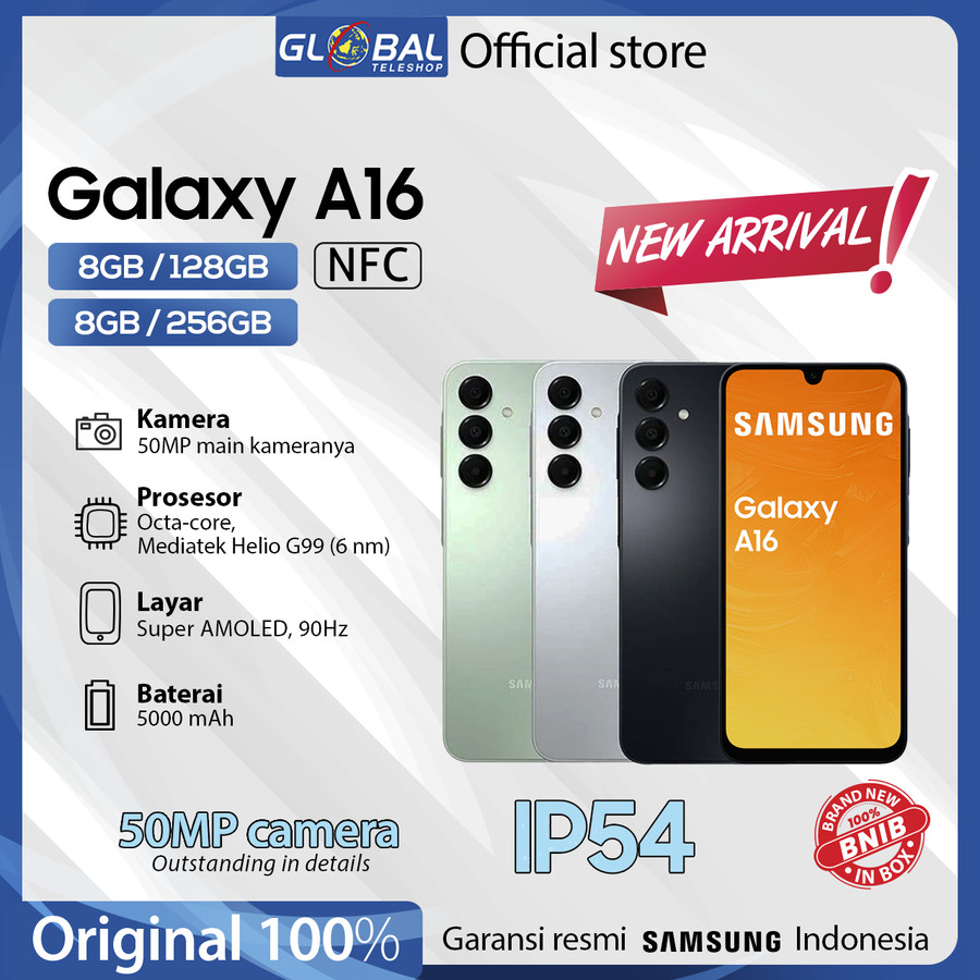 Samsung Galaxy A16 4G 8/256GB Garansi Resmi - Black, 8/256 Harga  2,699,000 Ringgit*Penghantaran Percuma