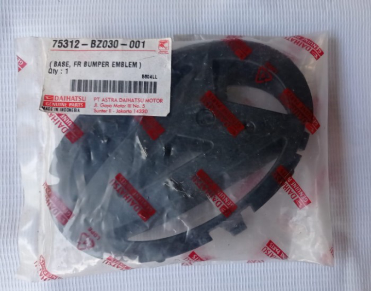 Tapak Logo Xenia VVTI 75312-BZ030-001 Xenia Harga 43,200 Ringgit*Penghantaran Percuma