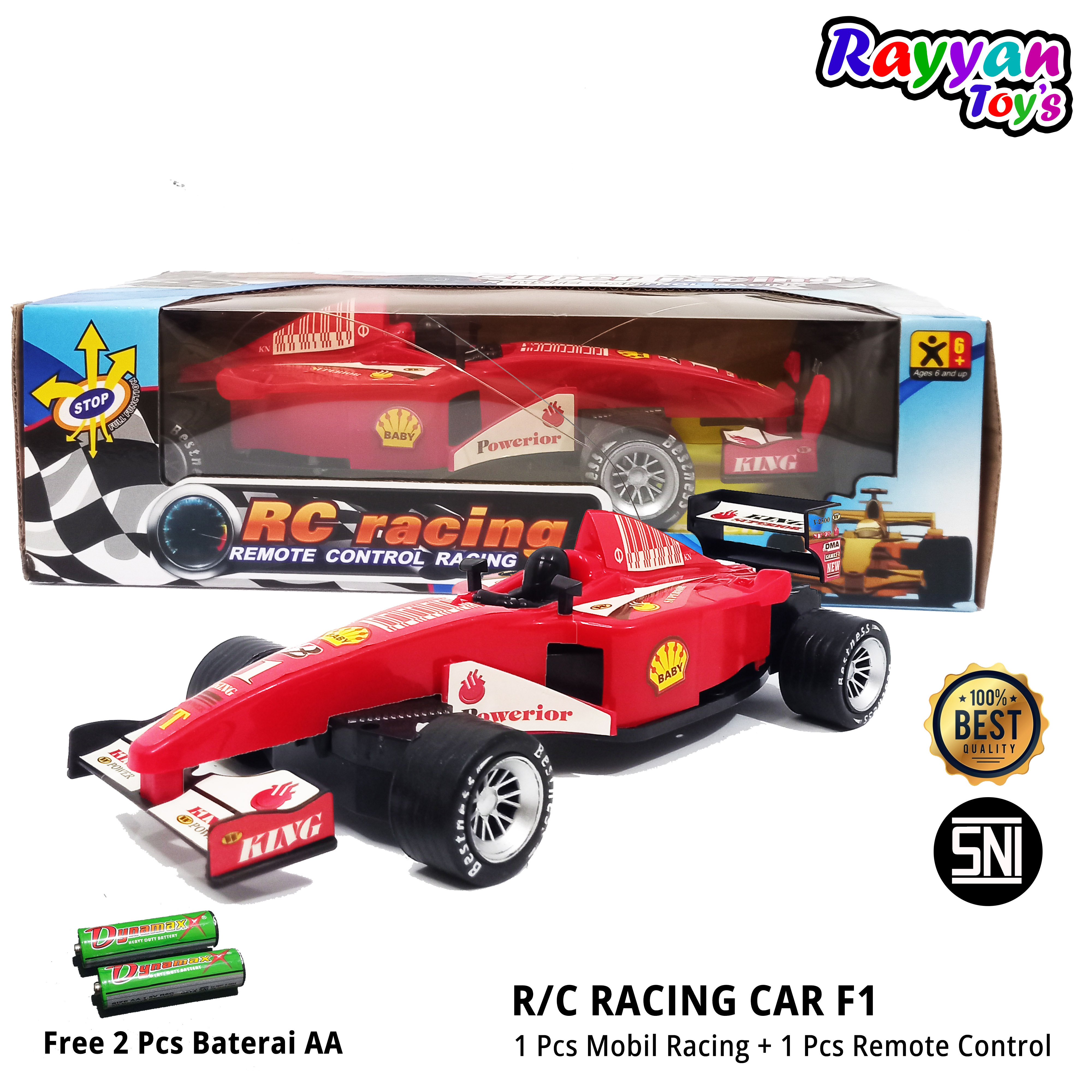 Mainan Anak Mobil Balap Remote Control Mobil Racing Mobil Balap