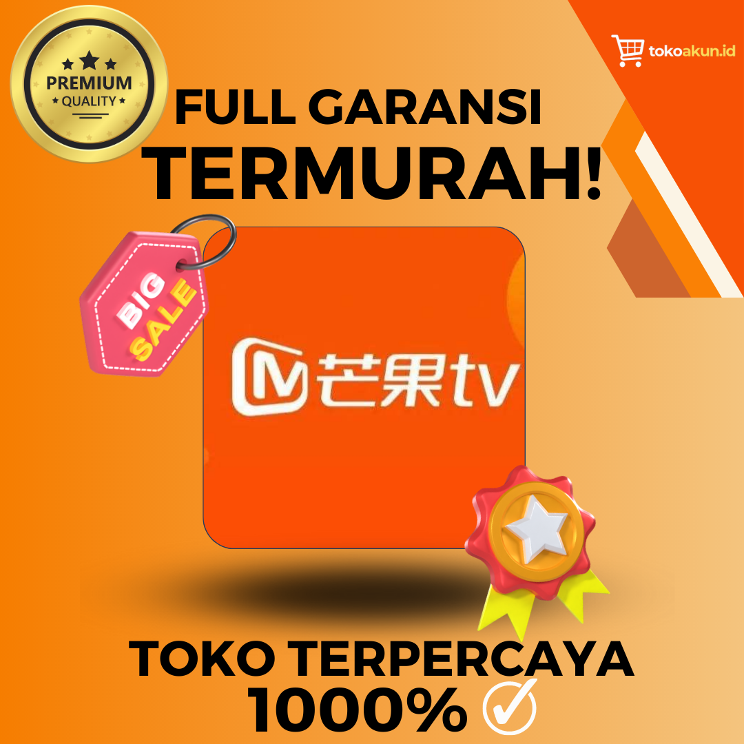 MANGO TV VIP PREMIUM TERMURAH Harga  13,958 rupiah*Gratis Ongkir