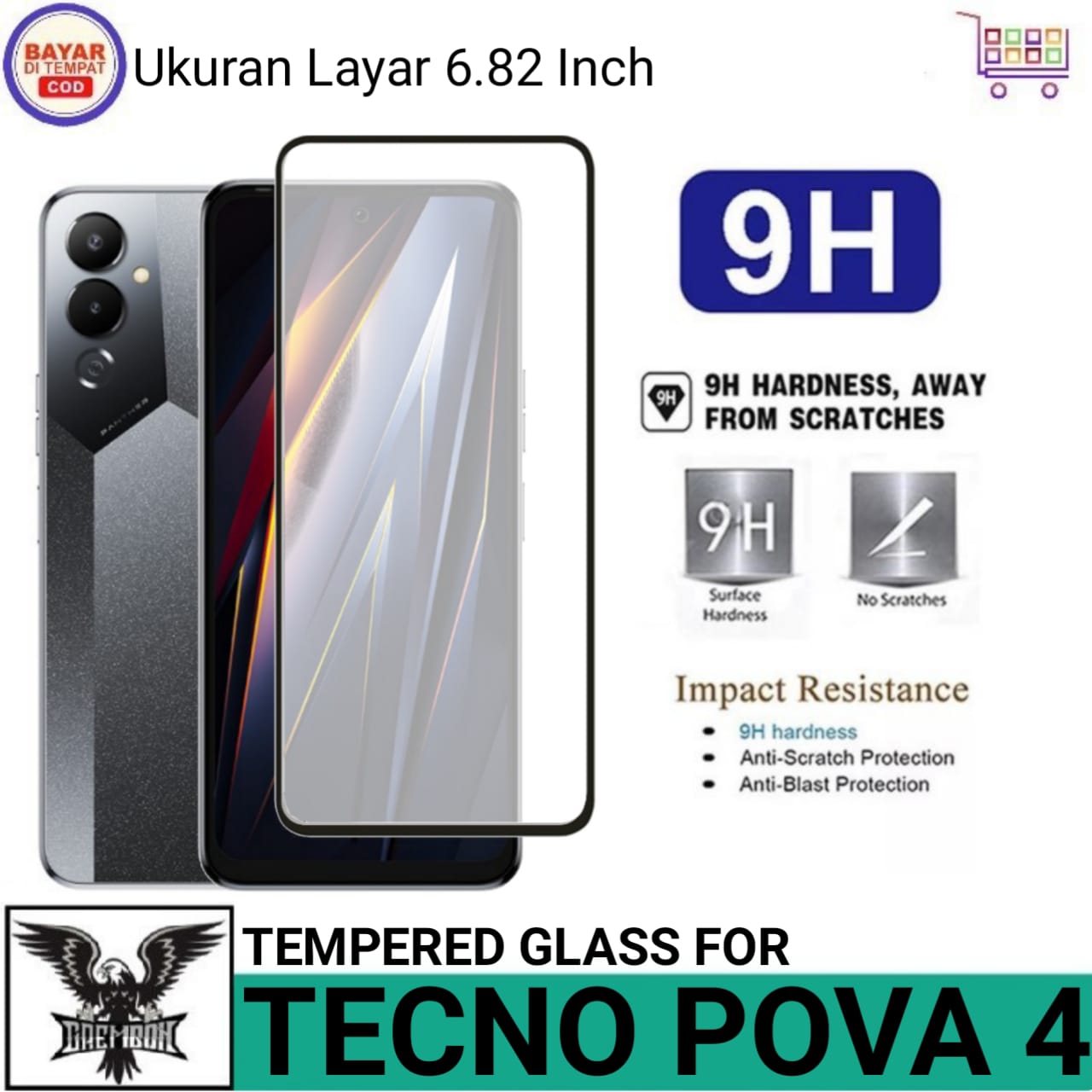 tecno pova 4 gorilla glass