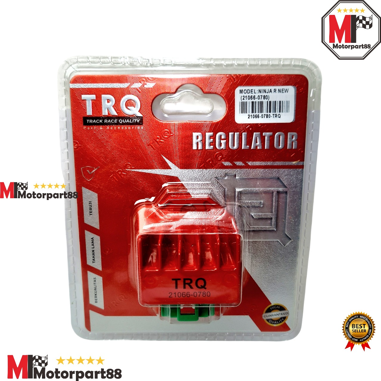 Kiprok TRQ regulator Assy Ninja R new 21066 - 0780 TRQ Harga 32,200 rupiah*Gratis Ongkir