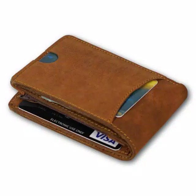 Dompet Pria Full Kulit Sapi Crazy Horse Minimalis Terbaru By Jayuwan