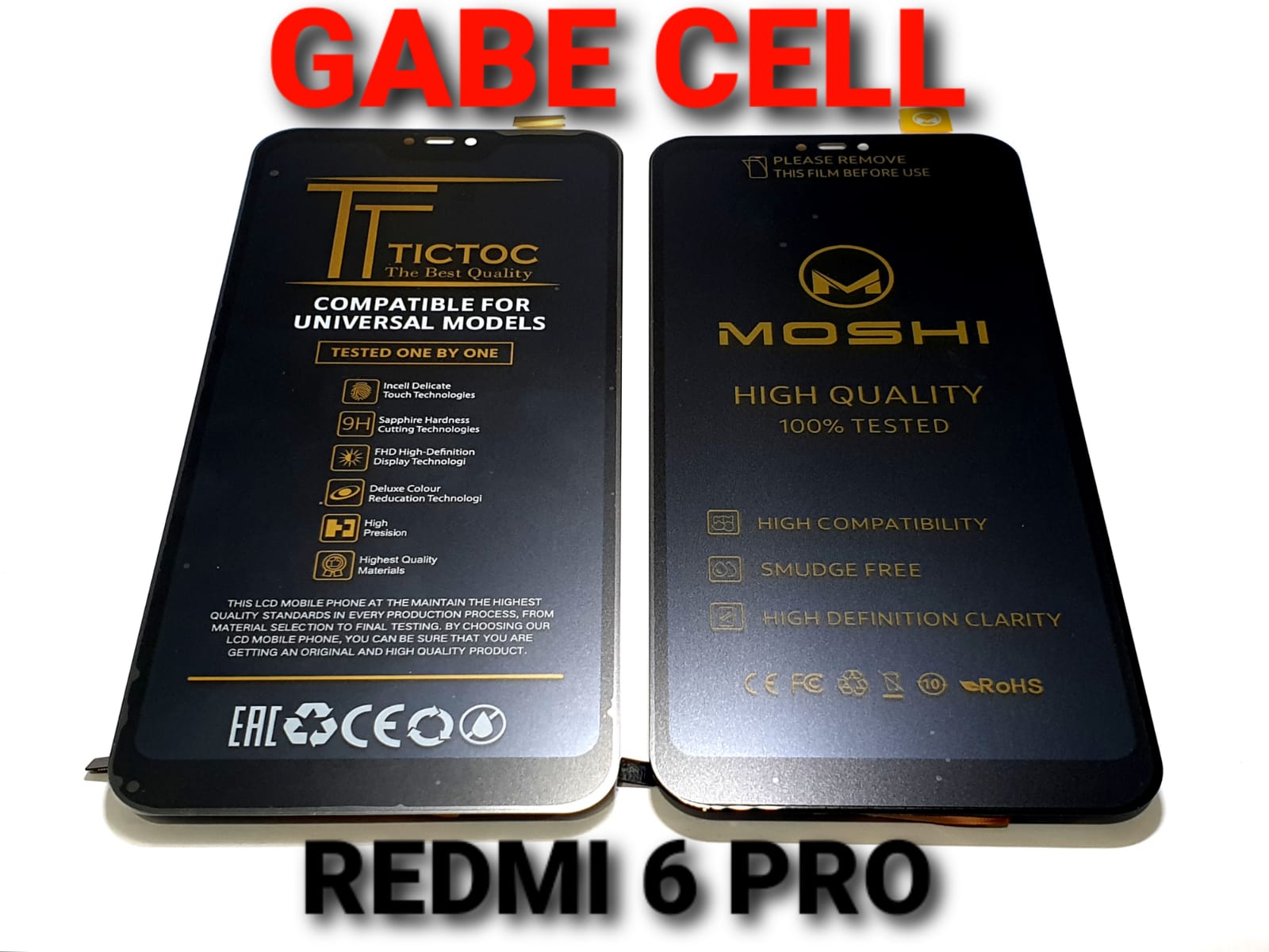 LCD Redmi 6 pro/Mia2 Lite fullset touchscreen Giá 143,000 Đồng*Miễn phí vận chuyển