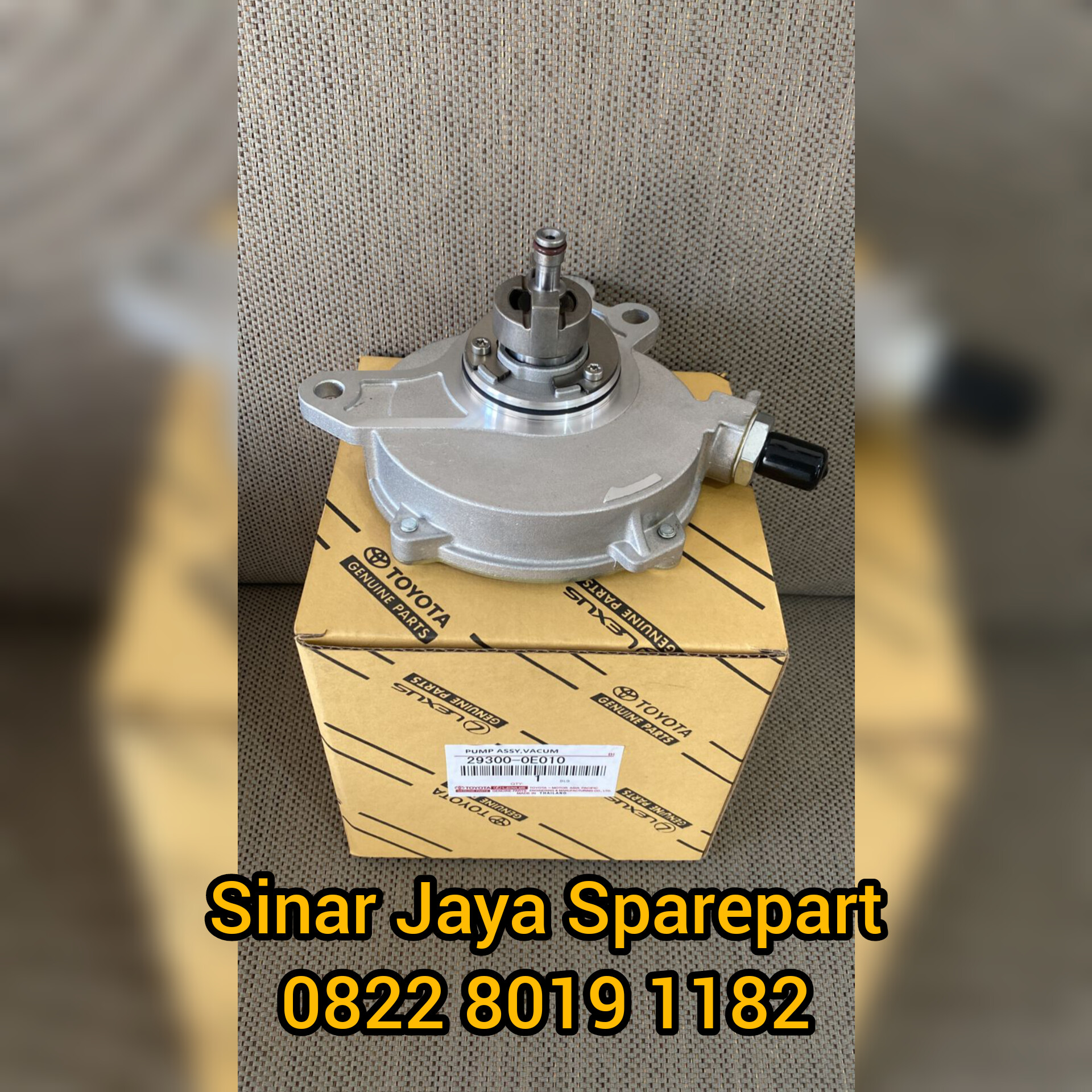 Vacuum Pump Hilux Revo 2.4cc Fortuner VRZ 2.4cc Innova Reborn 2.4cc 29300-0E010 Harga 1,400,000 rupiah*Gratis Ongkir