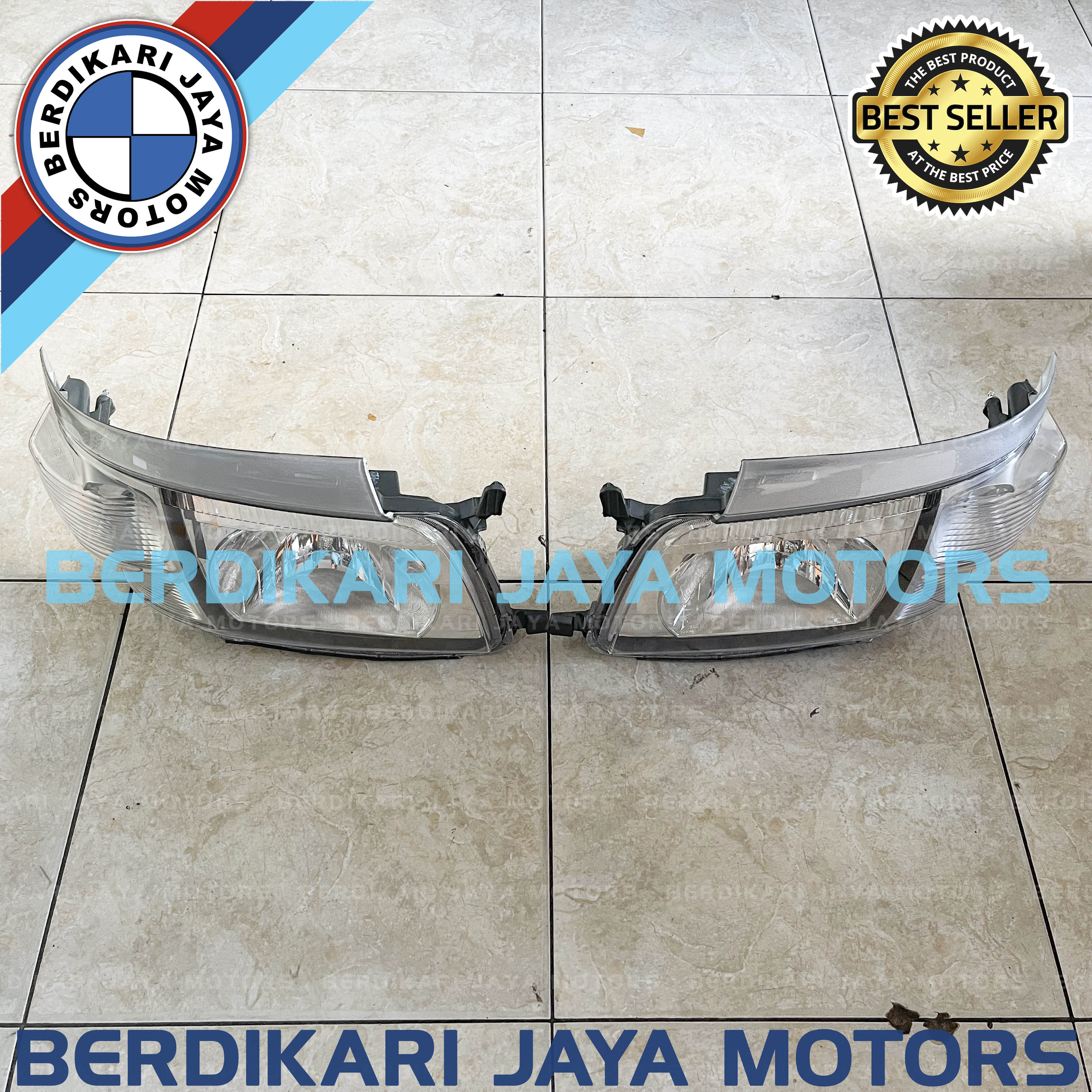 Front Lamp Head Lamp Headlamp Main Lamp Toyota Dyna Saurus Dynasaurus Ht130 Ht 130 Hino Dutro Original Brand Dmac D-Mac D Mac Harga 433,340 rupiah*Gratis Ongkir