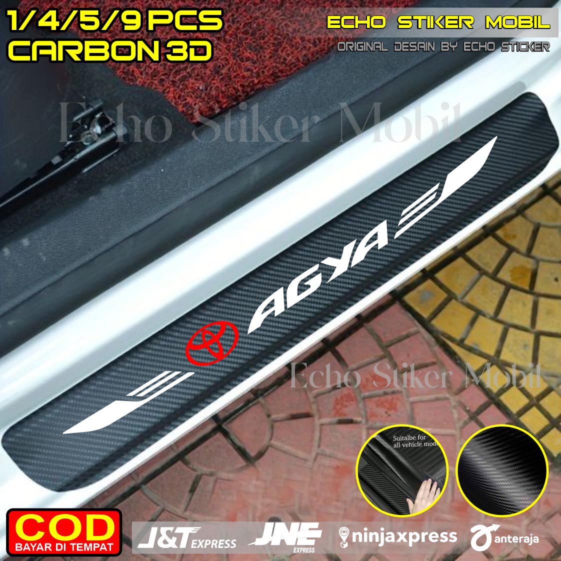 9pcs Sticker Pelindung Pinjakan kaki Pintu mobil Toyota Yaris Agya Avanza Calya Innova Universal9pcs Sticker Pelindung Pinjakan kaki Pintu mobil Toyota Yaris Agya Avanza Calya Innova Universal Harga  25,000 Ringgit*Penghantaran Percuma