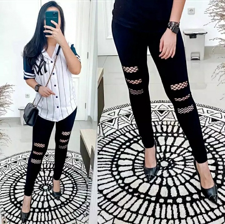 Celana Legging Import Legging Jala Jala Legging Sport Legging Fashion Legging Terbaru Lazada Indonesia