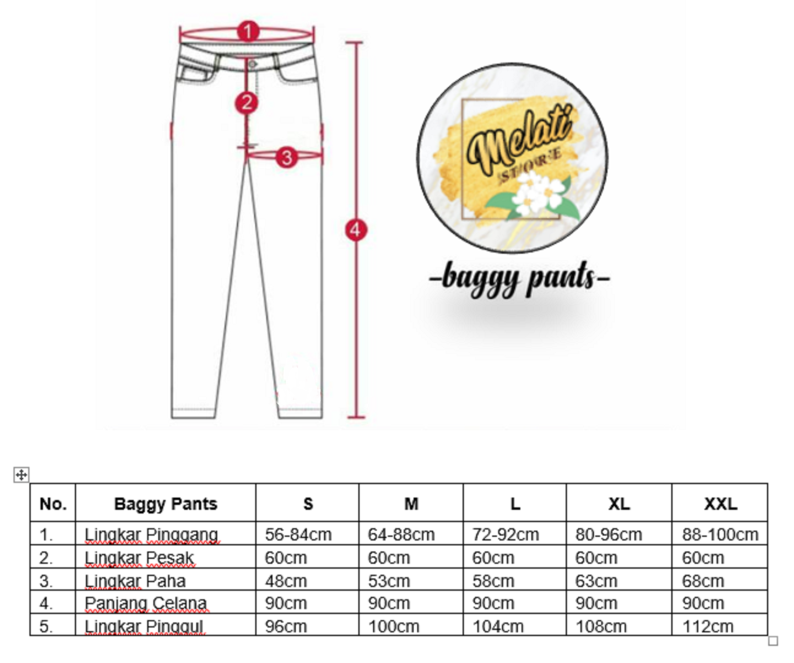 Promo Celana Baggy Pants Celana Panjang Wanita Celana Kerja Modern Celana Korea Celana Panjang Murah Melati Str Lazada Indonesia