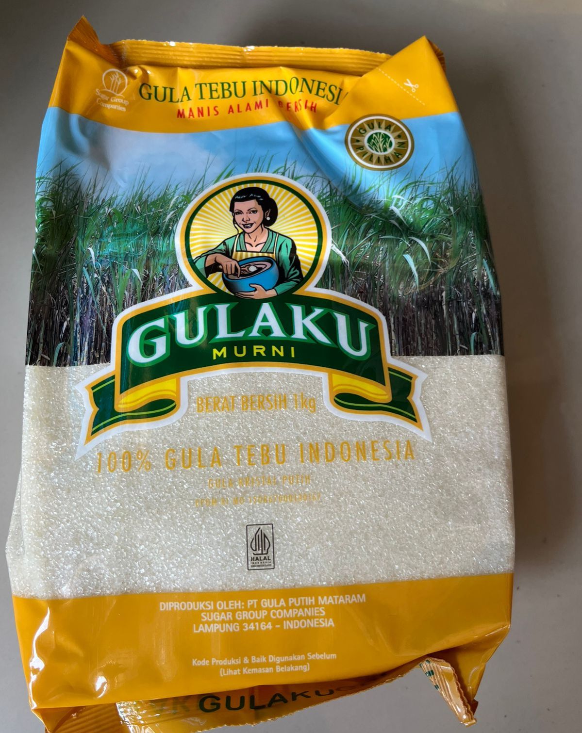 2kg / 3 kg My Sugar Pure Cane Granulated Sugar Naturally Sweet Harga 191,000 rupiah*Gratis Ongkir