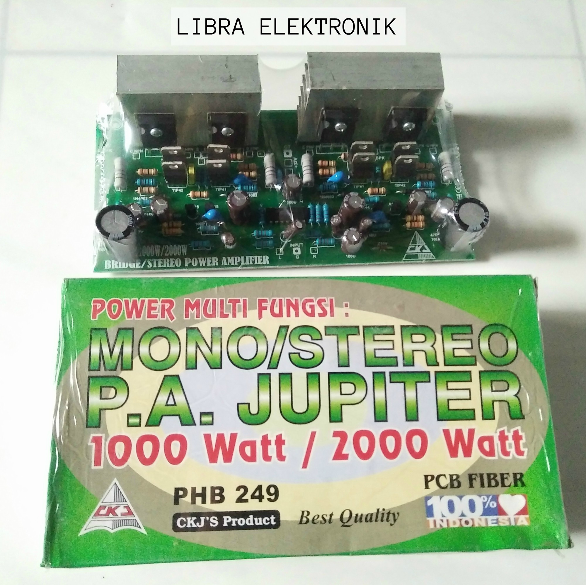 Kit Power Mono Stereo Jupiter 1000 Watt 