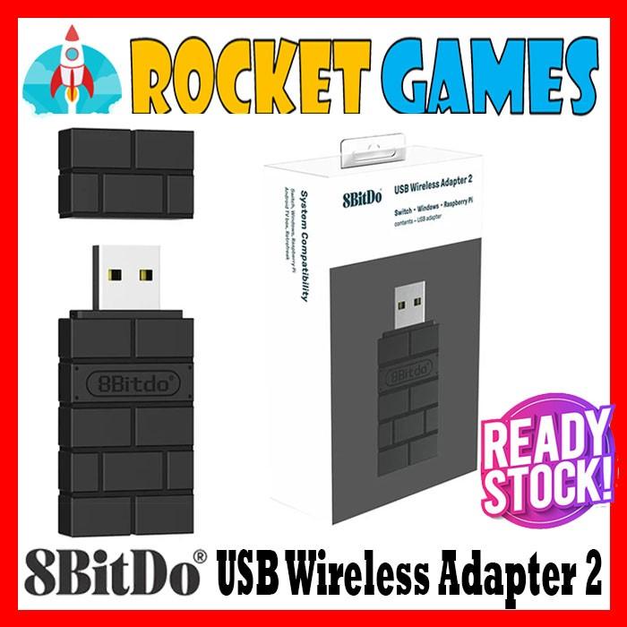 8BITDO USB WIRELESS ADAPTER 2 FOR NINTENDO SWITCH XBOX SERIES PS5 PS4 - FLYHIGHSTORE Harga  277,000 Ringgit*Penghantaran Percuma