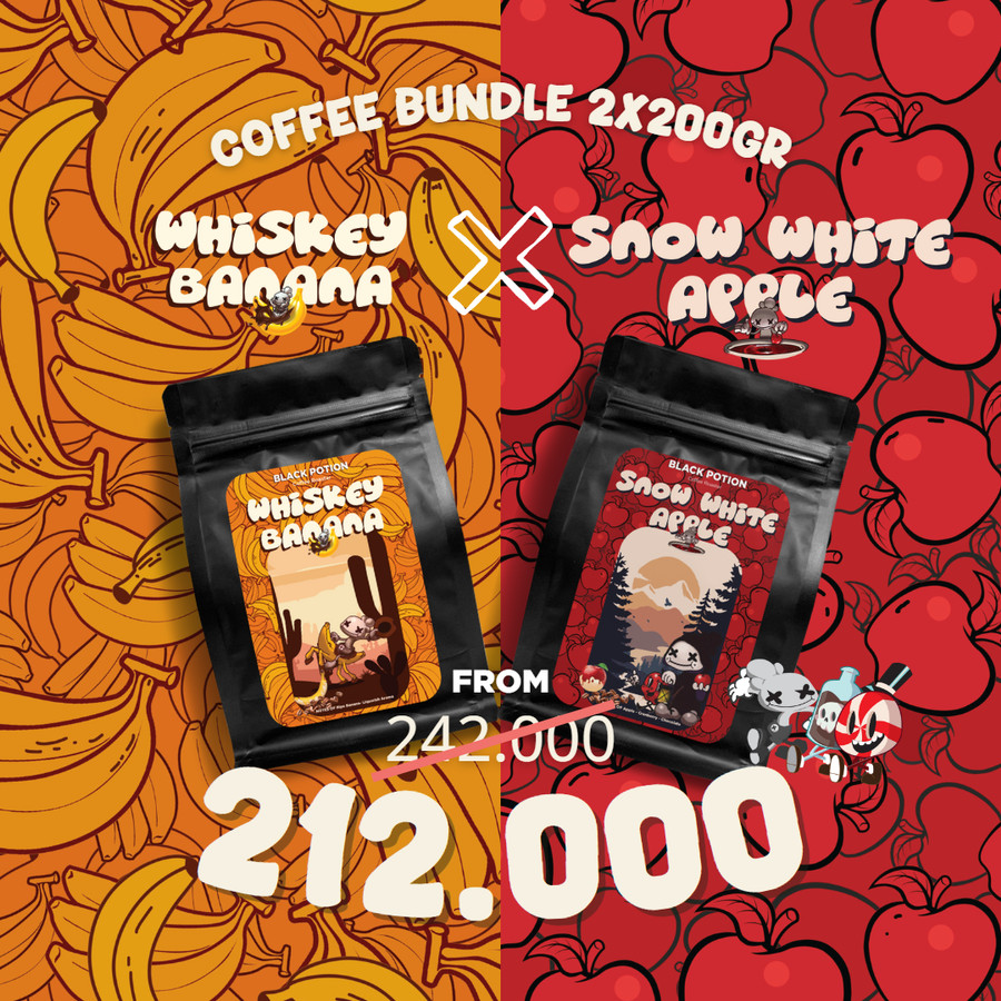 Coffee Bundle 2x 200 gram roasted beans specialty coffee biji kopi