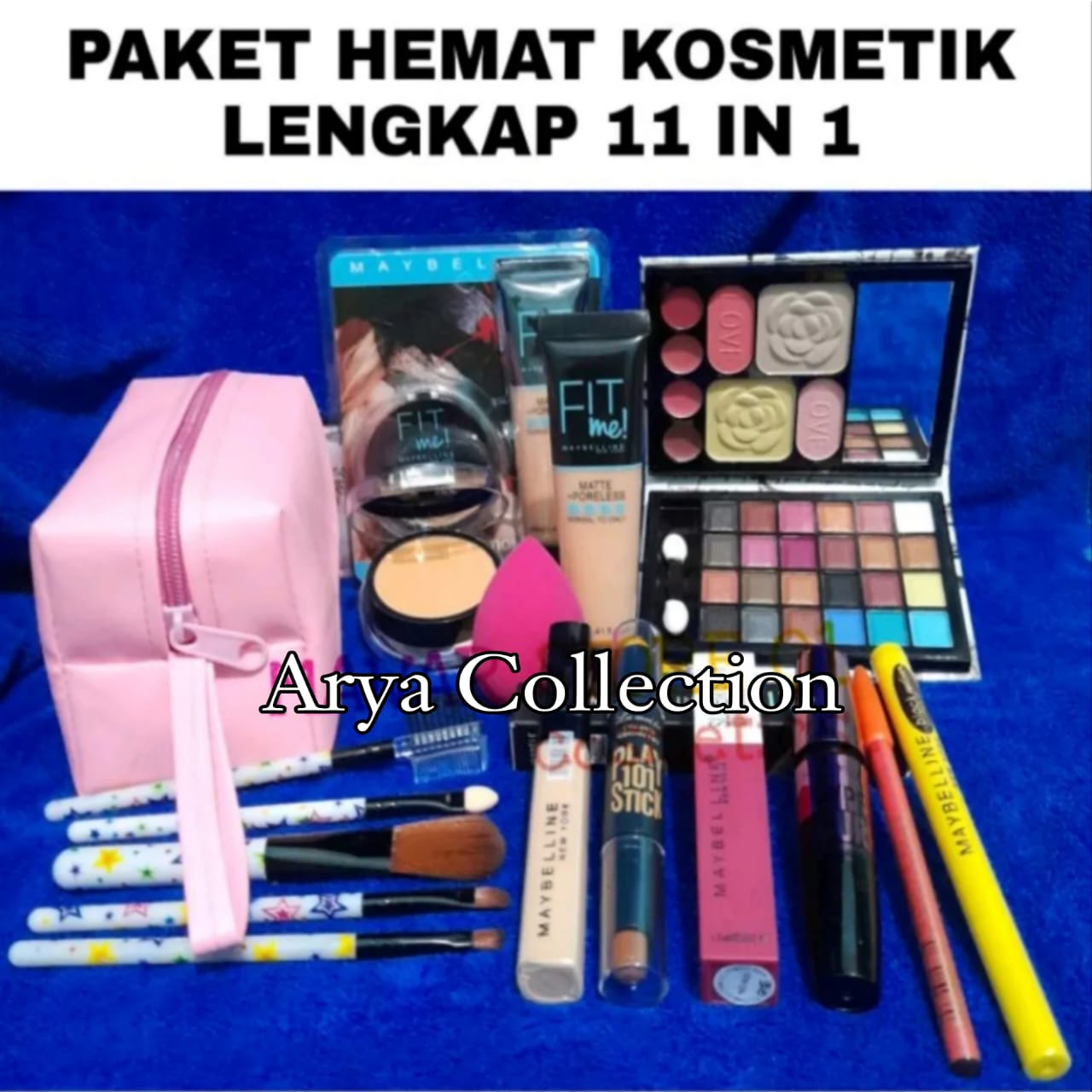 Maybelline Super Complete Cosmetic Package 11 in 1 / Maybelline Makeup Savings Package 1 Package 11 inβ¦