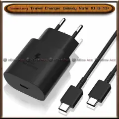 Charger Samsung Galaxy Note 10 10+ Plus Type-C Type C Travel Super Fast Charging Original HP