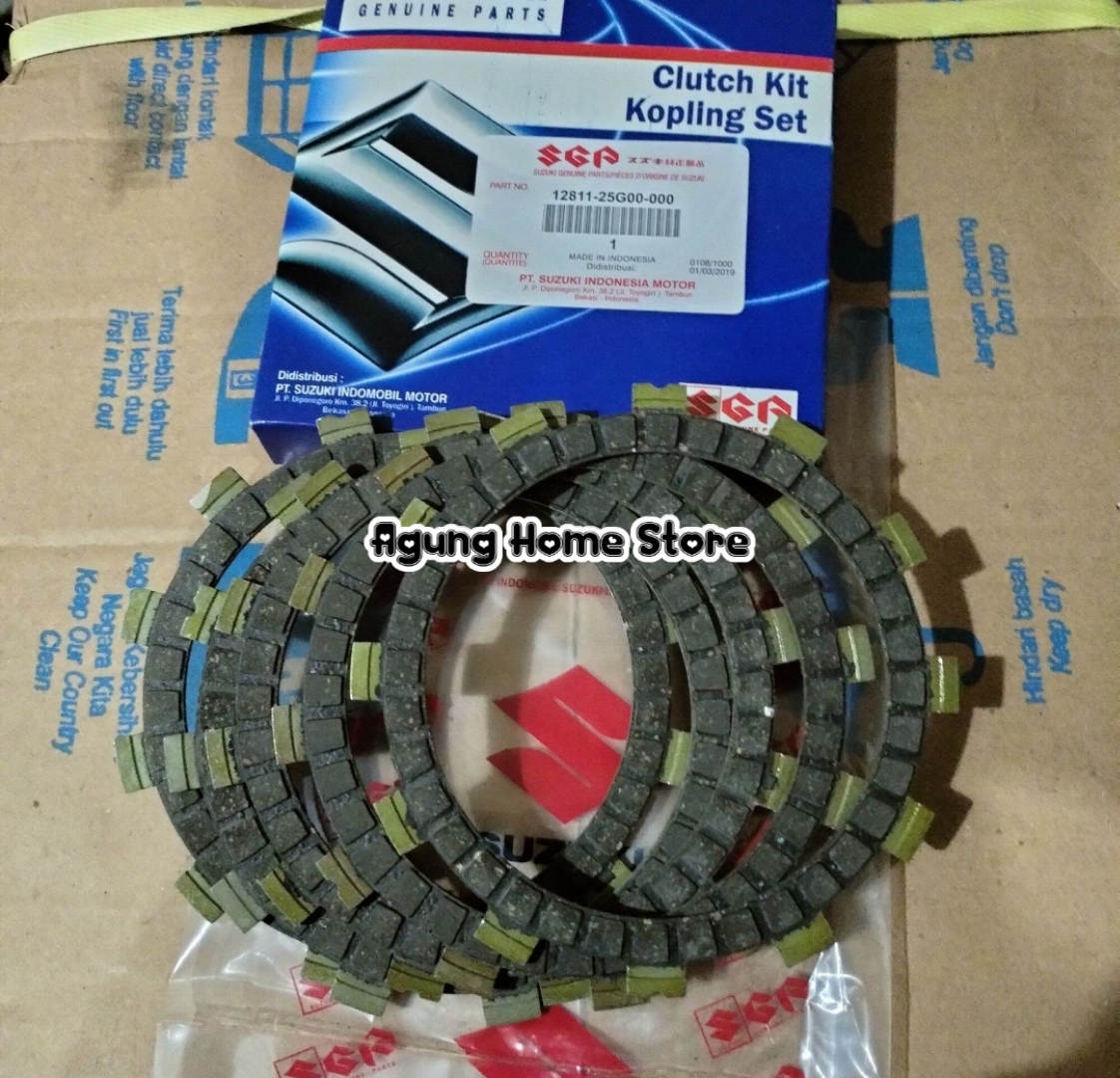 Clutch Plate Clutch Lining Suzuki Motor Satria Fu 150 Harga 34,125 rupiah*Gratis Ongkir