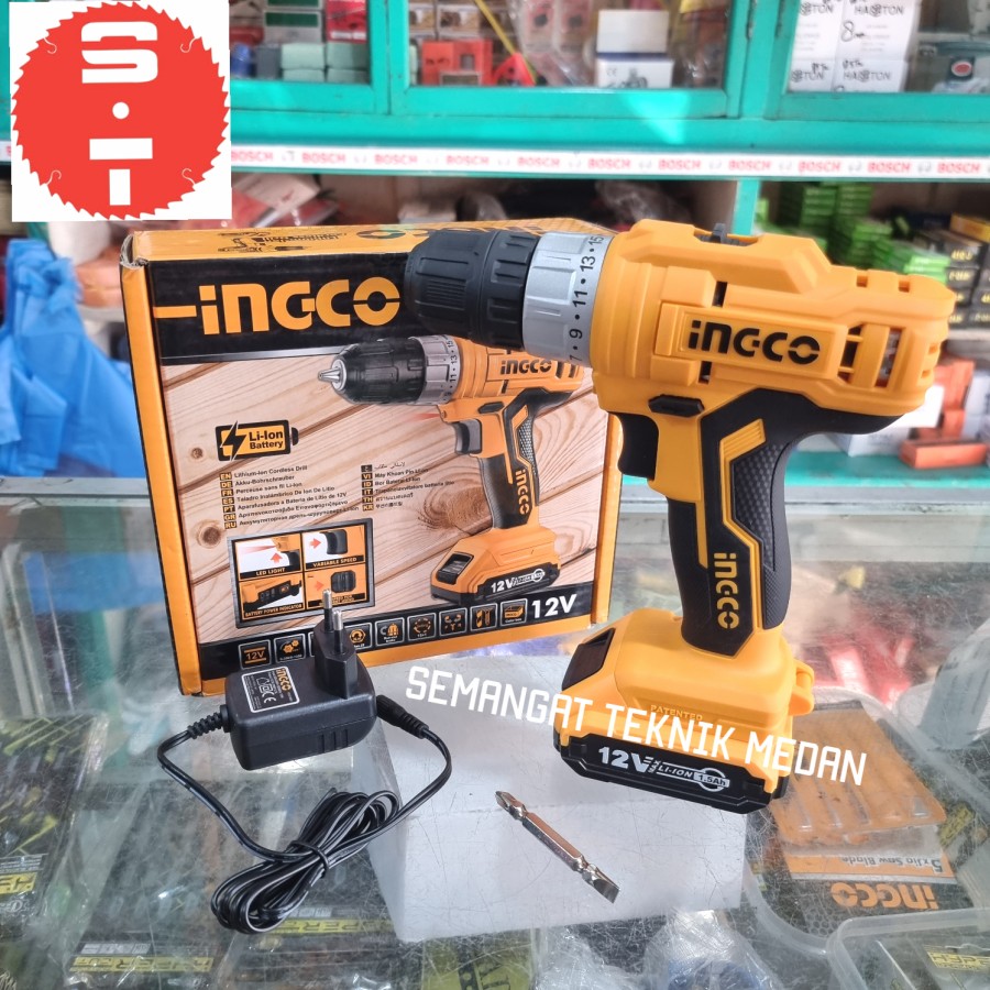 CDLI1221 CORDLESS DRILL BOR BATERAI 