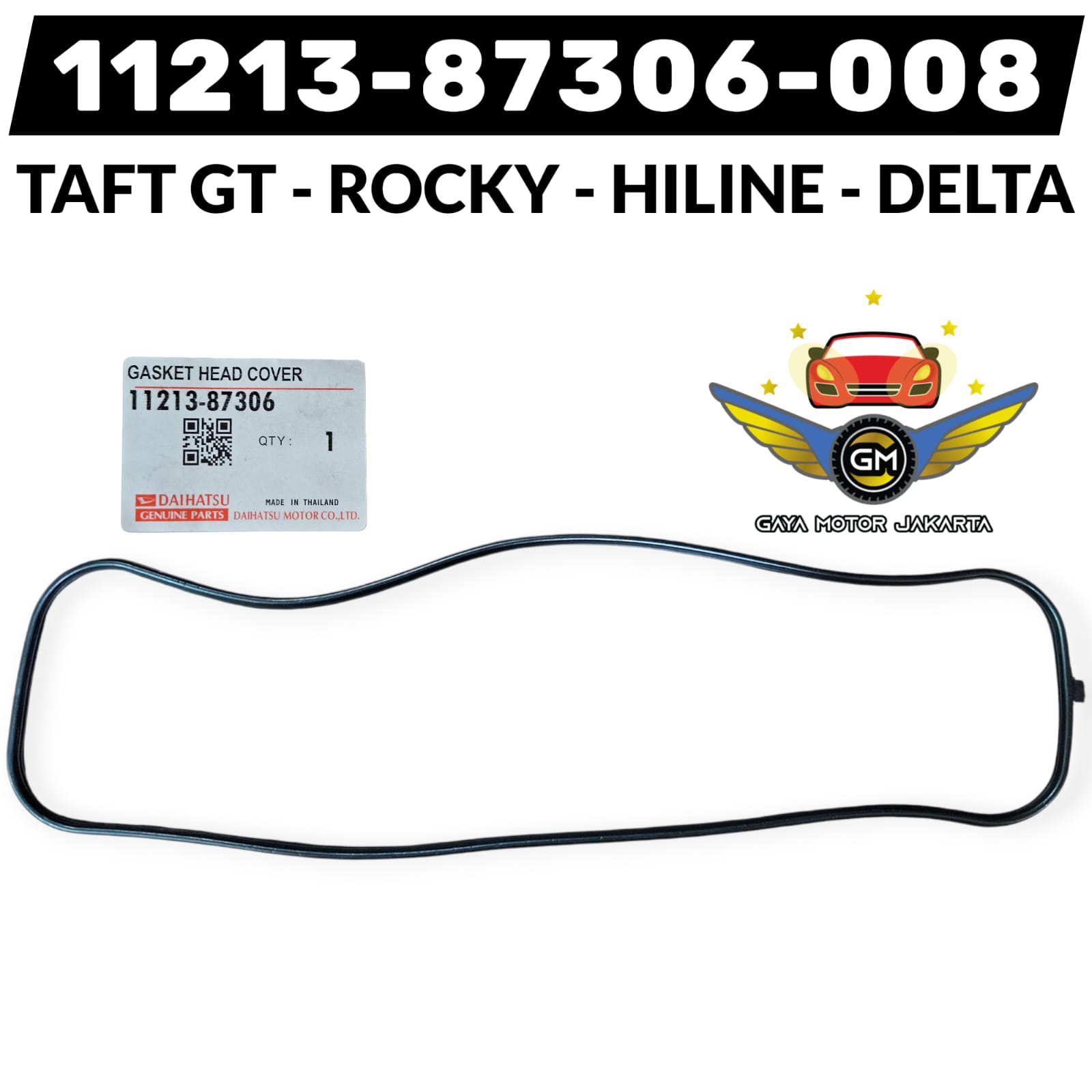 Yamaha Taft GT valve cap gasket-Rocky-Hiline - Delta 11213-87306-008 Harga 36,000 rupiah*Gratis Ongkir