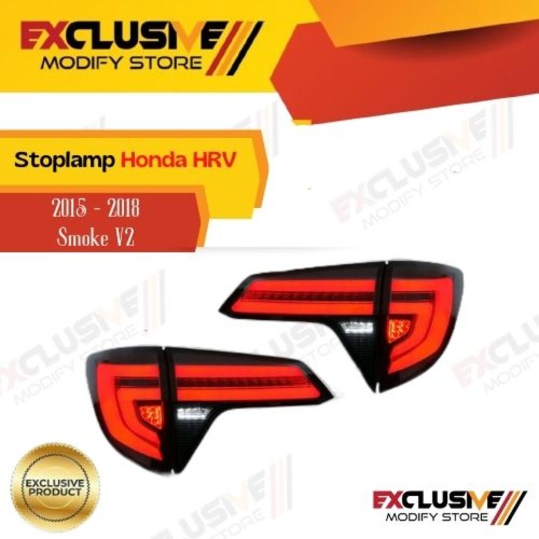 Stop Lamp/rear lamp Honda HRV 2015-2018 ceremony V2 smoke Harga 4,300,000 rupiah*Gratis Ongkir