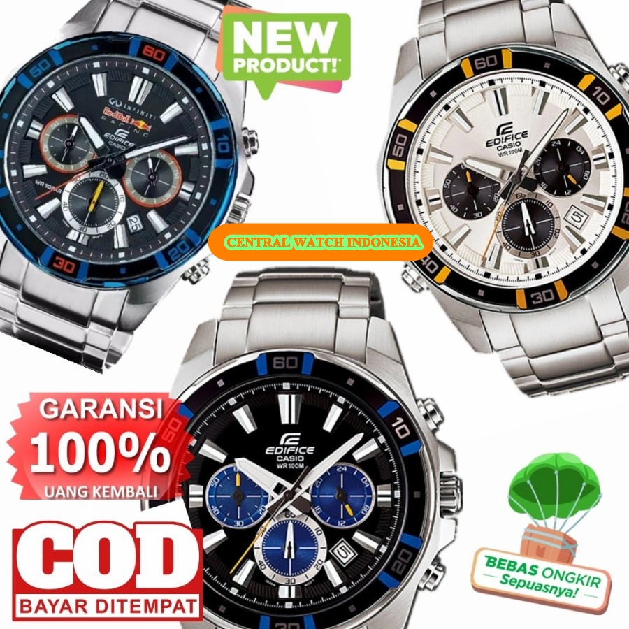 Diskon!! Jam Tangan Pria Import Merk Casio Edifice EFR 534D-1A2 efr534 -  efr 534 Baterai Jam Tangan Branded / Jam Tangan Mewah / Jam Tangan  Recomended Limitid Edition Guarantee 1 Year | Lazada Indonesia
