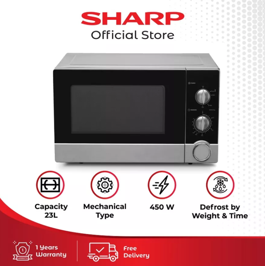 microwave sharp r21a1 w in