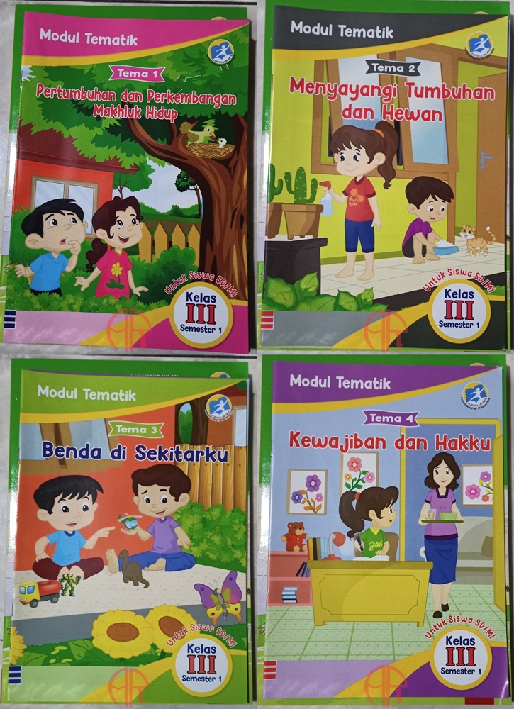 Paket Buku Lks Tematik Kelas 3 Sd Mi Tema 1 2 3 4 Cv Arya Duta Lazada Indonesia