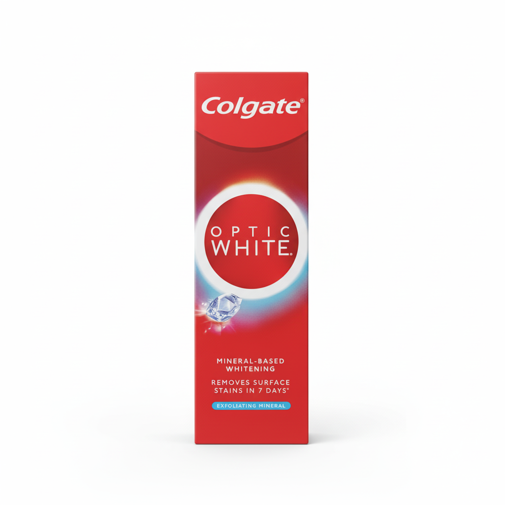 Colgate Optic White Exfoliating Mineral Pasta gigi 100g / 100 gram