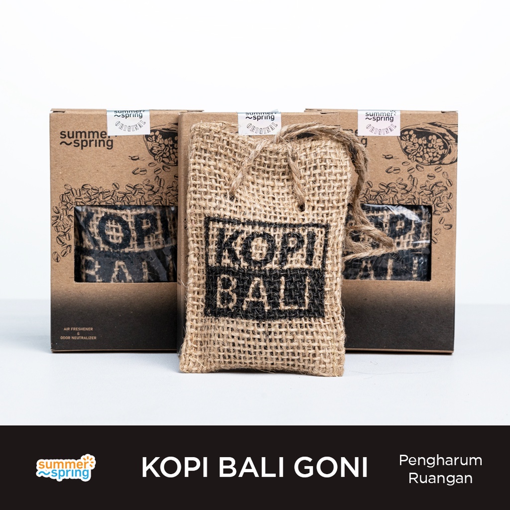 Pengharum Kopi Bali Goni - Summerspring Pengharum 30 GR - Pengharum Ruangan / Pengharum Mobil / Pengharum Toilet Harga 40,000 rupiah*Gratis Ongkir